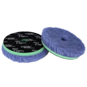 Полірувальний хутряний круг для роторних машинок ZviZZer Thermo Nano Wool Pad Professional Line Ø150 mm (ZV-NW00016025GN)