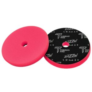 Жорсткий полірувальний круг для ексцентрика ZviZZer THERMO Trapez Red Pad Ø150 mm (ZV-TTR00016020HC)