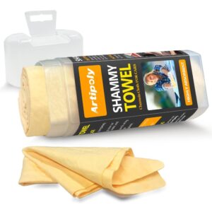 Серветка з алькантари для сушіння Tonyin Chamois Towel 43х66см (TF21B-tn)