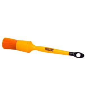 Химостойкая детейлинг кисть мягкая Work Stuff Detailing Brush Albino Orange 30мм (WS015)