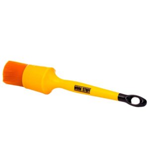 Химостойкая детейлинг кисть мягкая Work Stuff Detailing Brush Albino Orange 40мм (WS016)