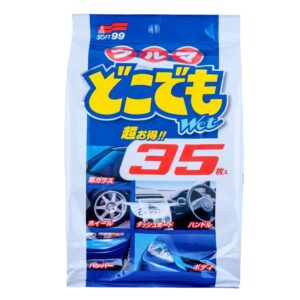 Очищувальні серветки для усунення легких забруднень із кузова SOFT99 Multi Cleaning Wipes 35шт (02048)