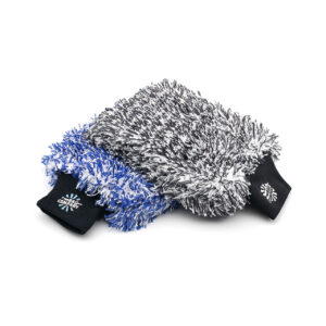 Набір рукавичок мікрофібрових Cyclone Ultra Wash Mitt Combo The Rag Company чорна/синя 213664