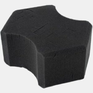 Губка для мийки авто безпечна The Rag Company Ultra Black ABSOLUTE Sponge 12.7см*17.7см 214646