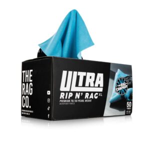 Полотенце микрофибровое The Rag Company Rip N Rag Ultra XL Синий 40*40см, 1шт (TRC-215342)