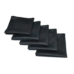Набір рушників мікрофібрових для скла Diamond Glass Towel The Rag Company 40*40см Чорний 6 шт