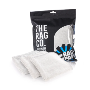 Набір рушників мікрофібрових Premium FTW The Rag Company 40*40 см Сіро-білий 3 шт