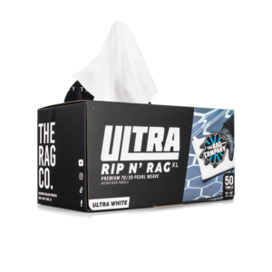 Набір рушників мікрофібрових Рулон Rip N Rag The Rag Company Ultra XL RC білий 40*40см 50шт