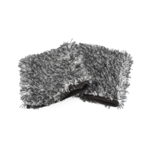 Набір рукавичок мікрофібрових Cyclone Ultra Wheel Mitt The Rag Company чорна/сіра 213665