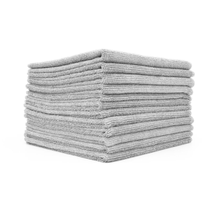 Набір рушників мікрофібрових All Purpose Terry The Rag Company 36×36см Сірий лід 12 шт