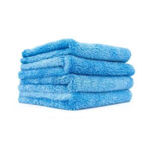 Набор микрофибровых полотенец The Rag Company Eagle Edgeless Синий 500 г/м², 41*41см, 4шт (TRC-1001)