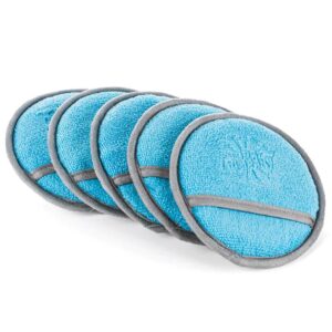Набор аппликаторов для нанесения средств The Rag Company Ultra No Soak Round Coating Applicator 5шт (TRC-1229)