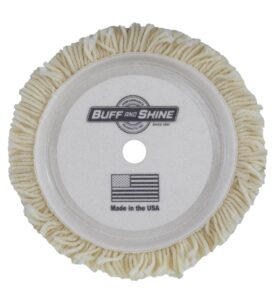 Вовняний ріжучий круг Buff and Shine 100% Wool 4-Ply Twist 150-180 мм (7502G)