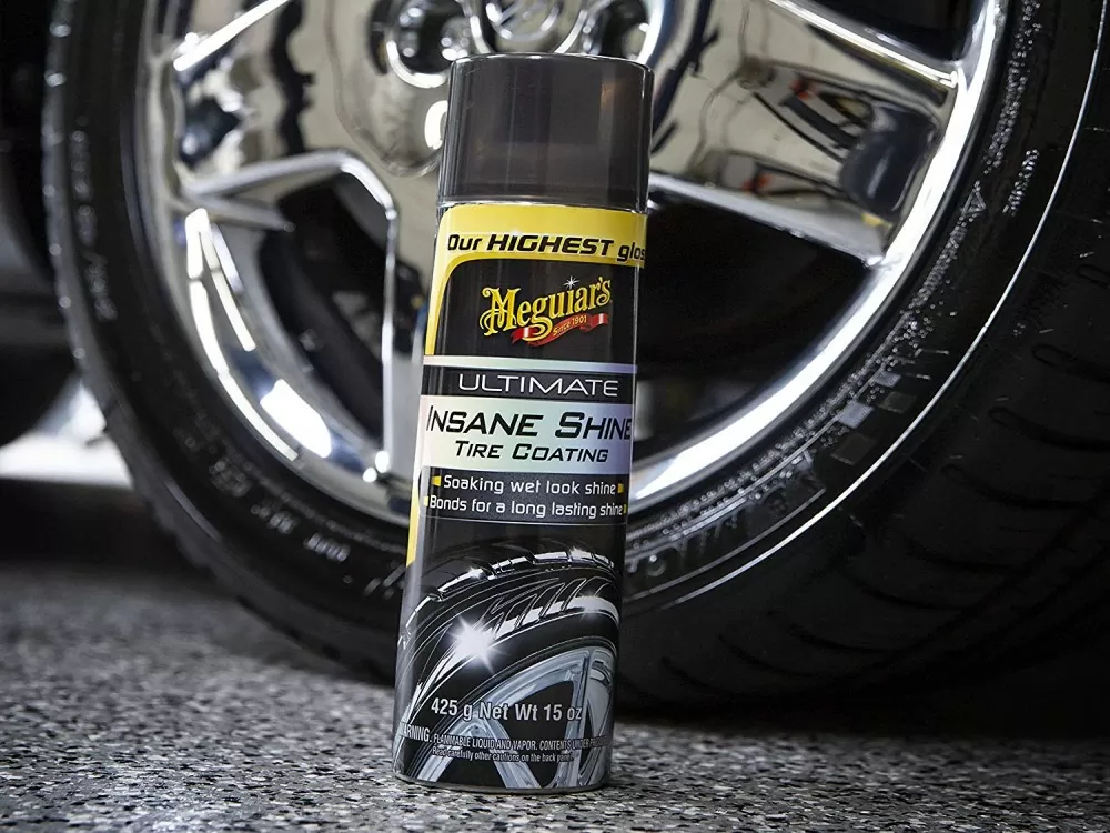 Cпрей для чорніння шин аерозольний Meguiar's Ultimate Insane Shine 425 г