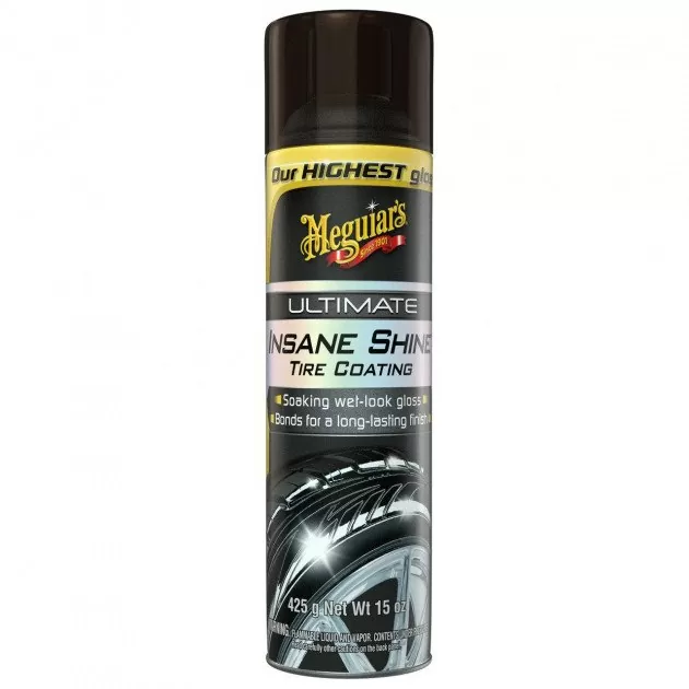 Cпрей для чорніння шин аерозольний Meguiar's Ultimate Insane Shine 425 г_2