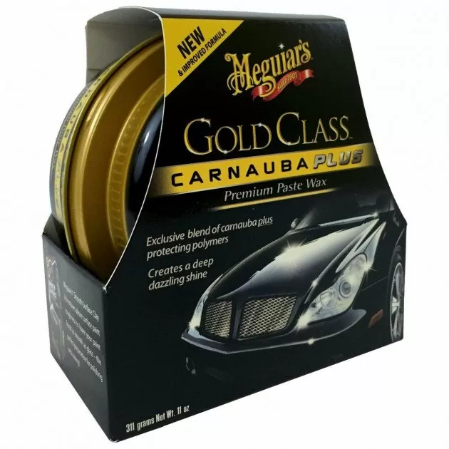 Твердий віск карнаубу Meguiar's Gold Class Carnauba Plus Paste Wax 311 г_2
