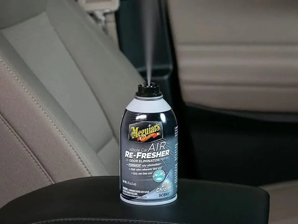 Освіжувач повітря чорний хром Meguiar's Air Re-Fresher Black Chrome Scent