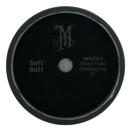 Полірувальний круг фінішний чорний Meguiars Rotary Foam Finishing Pad 178мм (WRFF7)