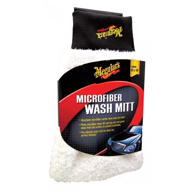 Рукавиця мікрофіброва для миття Meguiar's 19 х 29 см_2