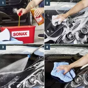 Шампунь для миття автомобіля з блиском SONAX Glanzshampoo Konzentrat 1 л