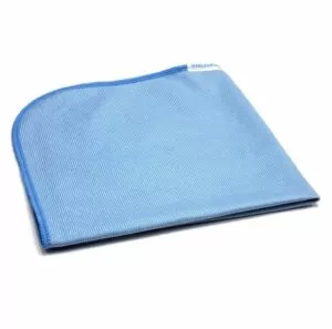 Микрофибровое полотенце для стекла Autofiber Smooth Glass 40х40 см. 260 gsm синее (T165B16)