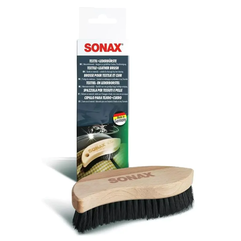 Щетка для чистки текстиля и кожи SONAX Textile+Leather Brush (416741)
