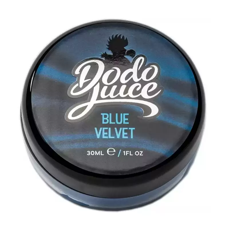 Твердий віск карнауба для автомобілів темного кольору Dodo Juice Blue Velvet 30 мл