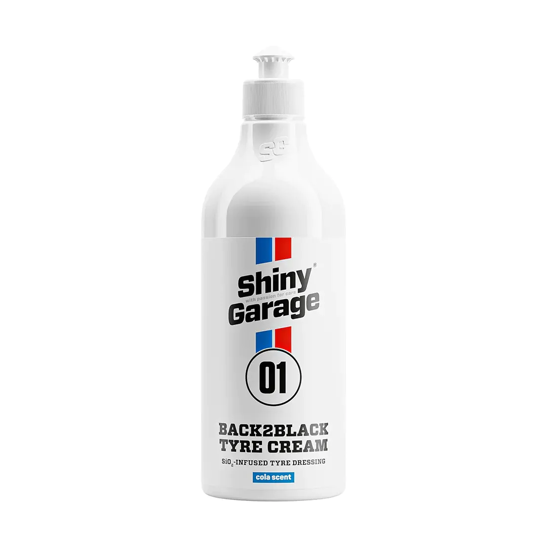 Засіб для чорніння шин з SiO2 (кераміка) Shiny Garage Back2Black Polymer Tire Dressing 500 мл