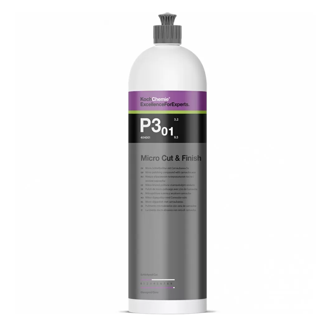 Мікрошліфувальна паста з віском карнауби KochChemie Micro Cut & Finish P3.01, 1л