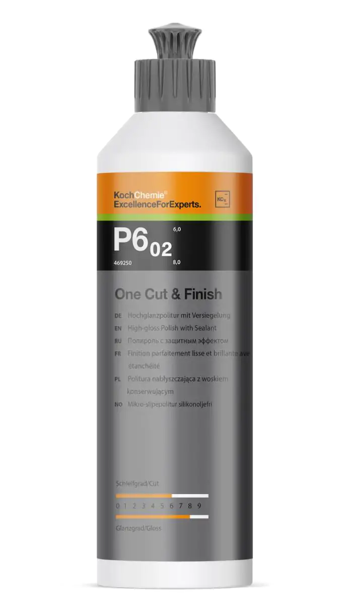 Паста для полірування, середньої абразивності KochChemie One Cut & Finish P6.02, 250 мл (469250)