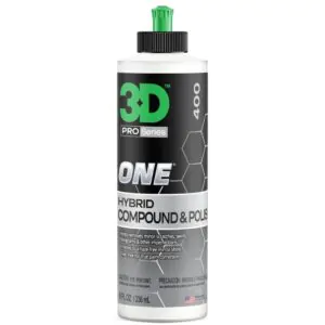 Одношаговая полировальная паста 3D ONE 400 HYBRID Cutting Ccompound 240 мл (400OZ8)