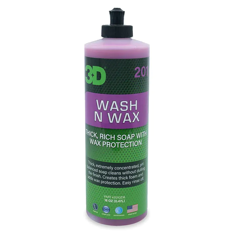 3D Wash & Wax Car Soap 473мл