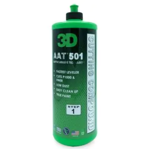 Полірувальна паста з мікро-абразивами для коригування ЛФП 1 крок 3D AAT 501 Cutting Compound 1л (501OZ32)