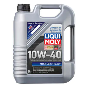 Напівсинтетична моторна олива Liqui Moly MoS2 Leichtlauf SAE 10W-40, 5л. (2184-lm)