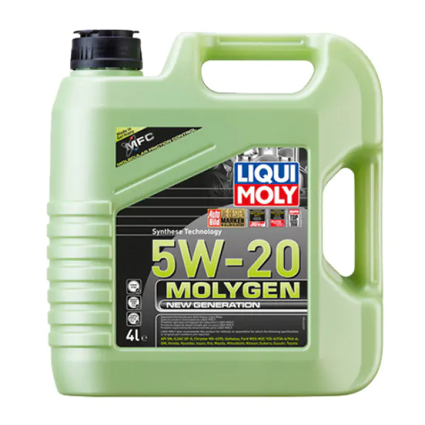 Синтетична моторна олива Liqui Moly Molygen New Generation 5W-20, 4л.