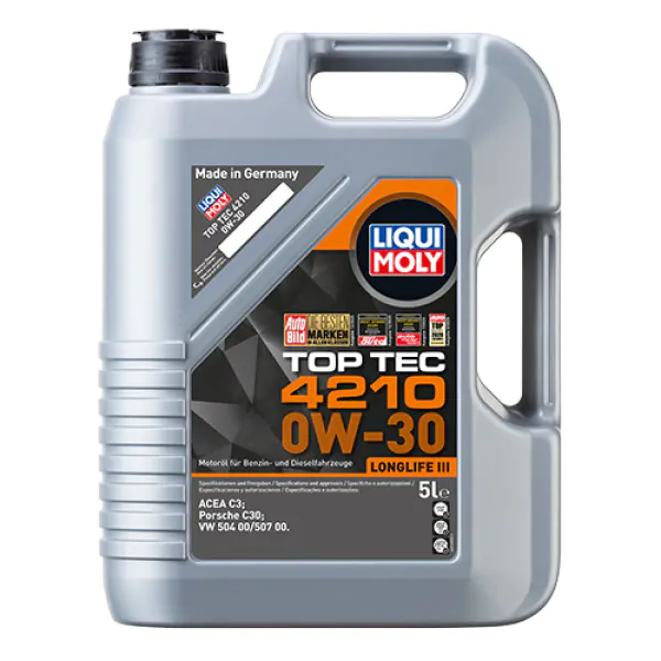 Синтетична моторна олива Liqui Moly HC Top Tec 4210 SAE 0W-30, 5л.