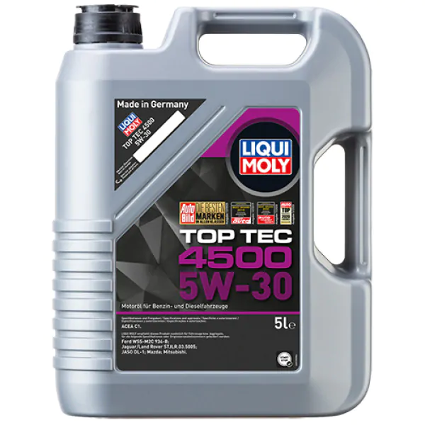 Синтетична моторна олива Liqui Moly Top Tec 4500 5W-30, 5л.