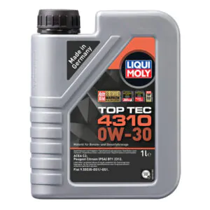 Синтетическое моторное масло Liqui Moly Top Tec 4310 0W-30, 1л. (2361-lm)