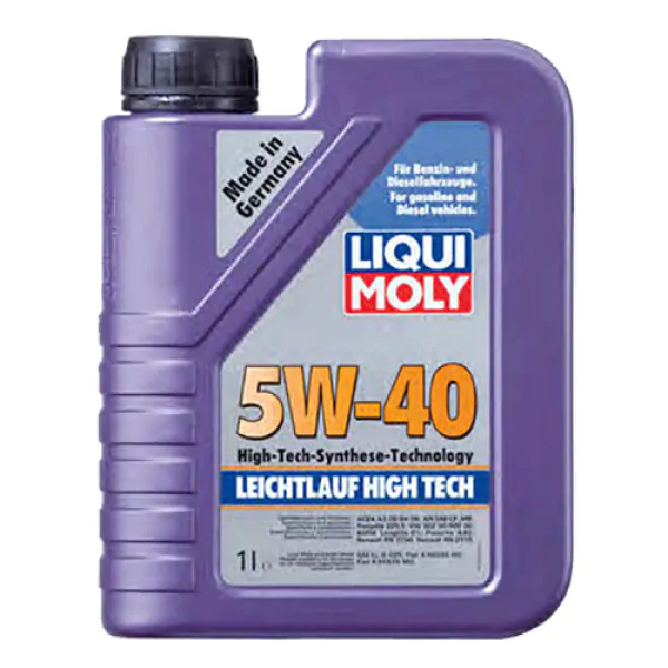 Синтетична моторна олива Liqui Moly Leichtlauf High Tech 5W-40, 1л.