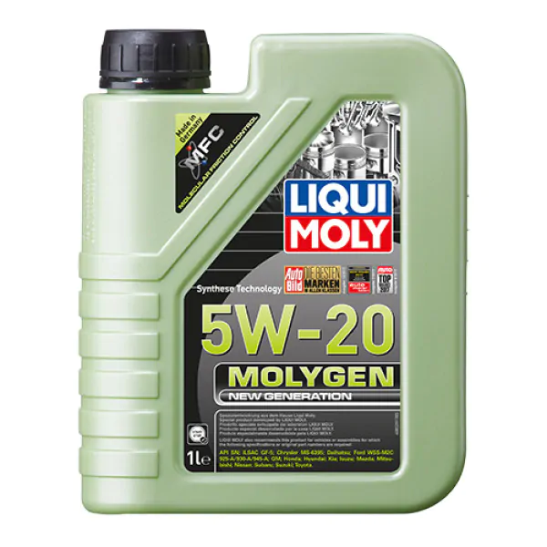 Синтетична моторна олива Liqui Moly Molygen New Generation 5W-20, 1л.