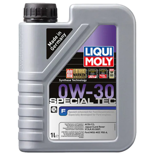 Синтетична моторна олива Liqui Moly Special Tec F 0W-30, 1л.