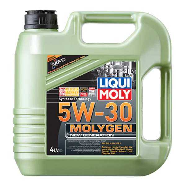 Синтетична моторна олива Liqui Moly Molygen New Generation 5W-30, 4л.