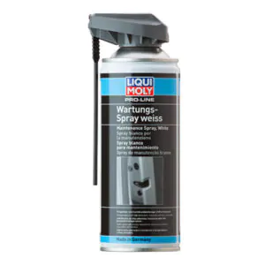 Біле мастило, яке відштовхує бруд Liqui Moly Pro-Line Wartungs-Spray weiss (7387-lm)