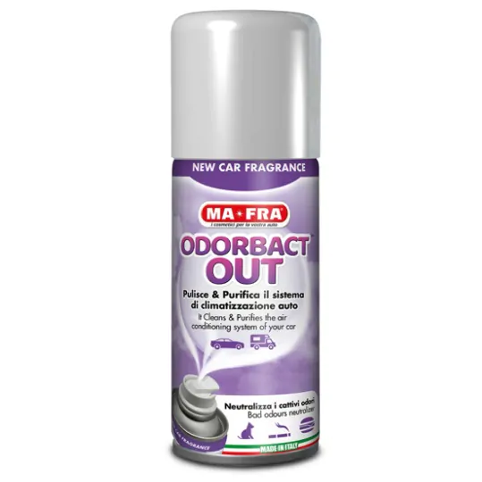Очищувач системи кондиціонування Mafra Odorbact Out New Car Spray 150мл