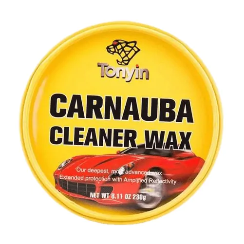Твердий віск на основі карнаубу Tonyin Carnauba Clwaner Wax 200г