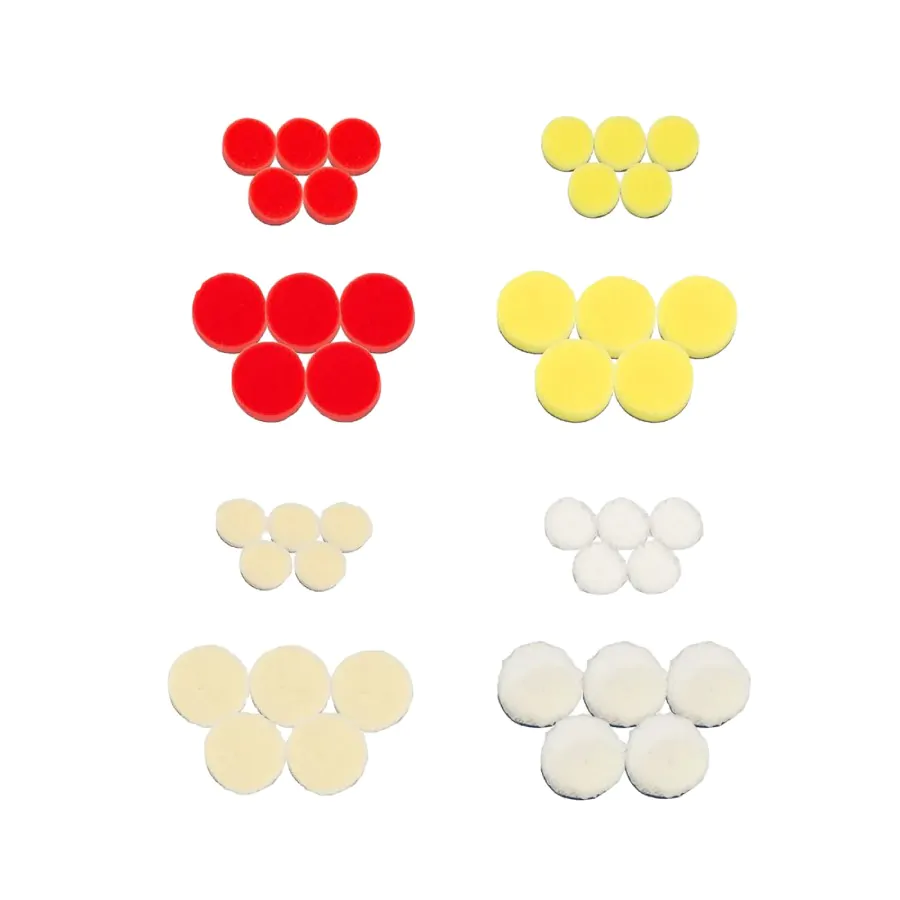 Набір полірувальних кругів MaxShine Cordless Mini Polishing Pads Kit V2 40шт (M0312-V2-PK)