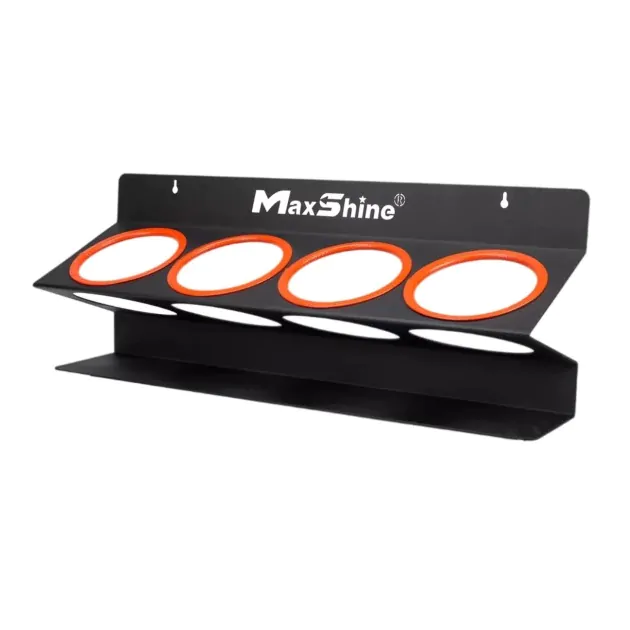 Настінний тримач ємностей MaxShine Spray Bottle And Compound Holder 4 місця, 110мм
