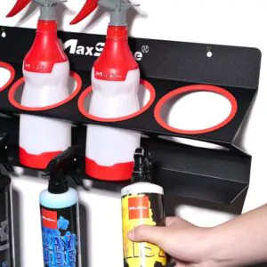 Настінний тримач ємностей MaxShine Spray Bottle And Compound Holder 5 місць, 85мм
