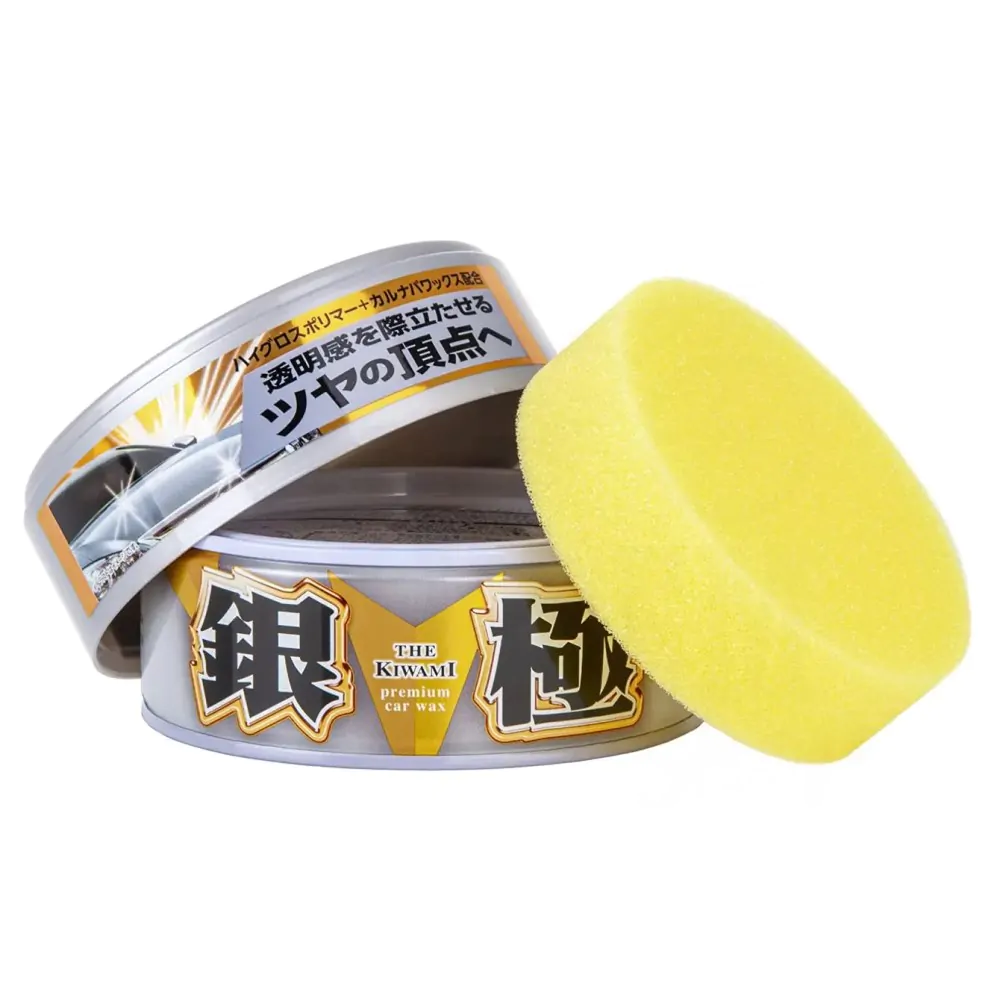 Твердий віск для сріблястих авто SOFT99 Kiwami Extreme Gloss Wax Silver 200г