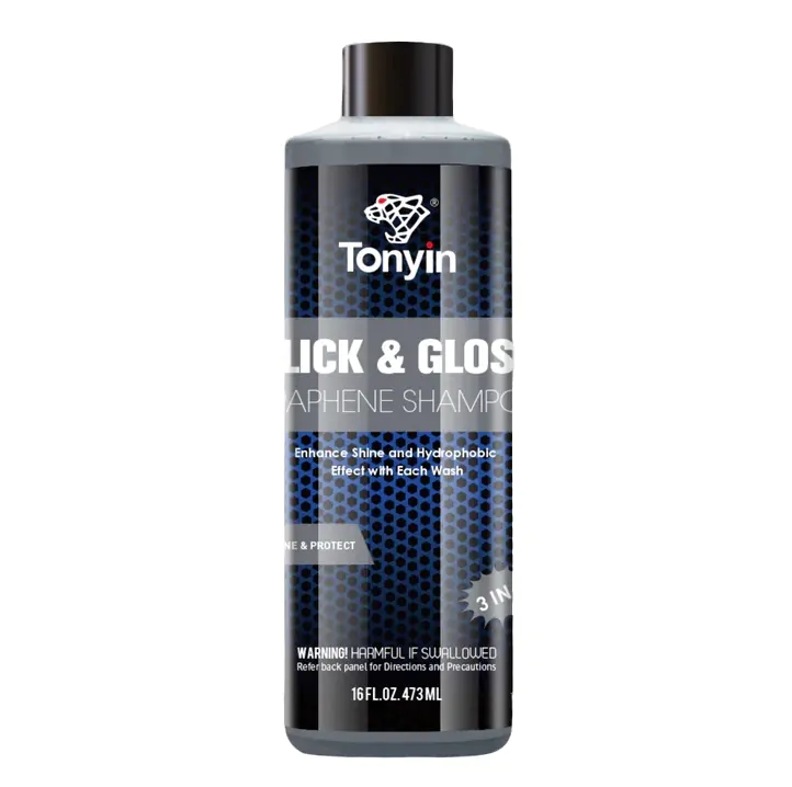Шампунь для ручного миття Tonyin Graphene Shampoo Slick & Gloss 1:100, 473 мл